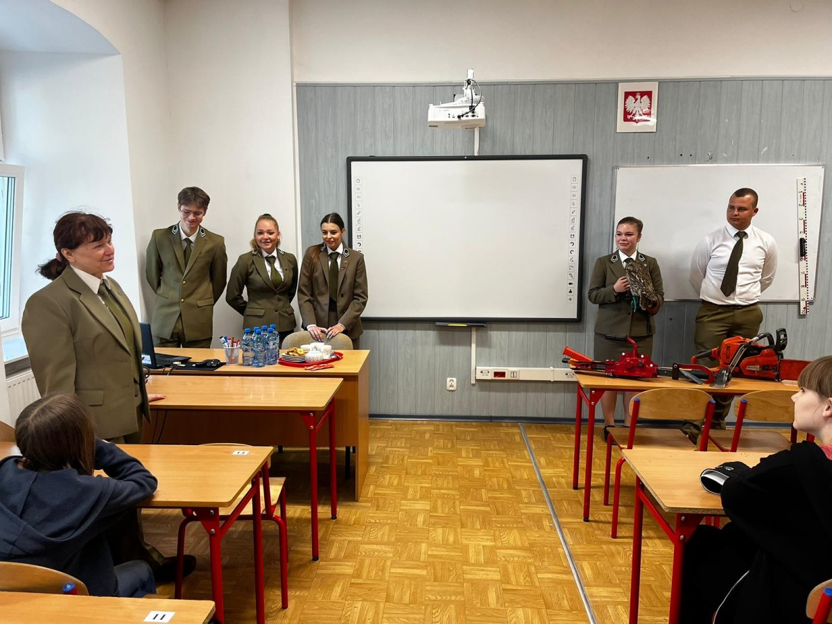 Przedstawiciele ZSL w Rogozińcu 