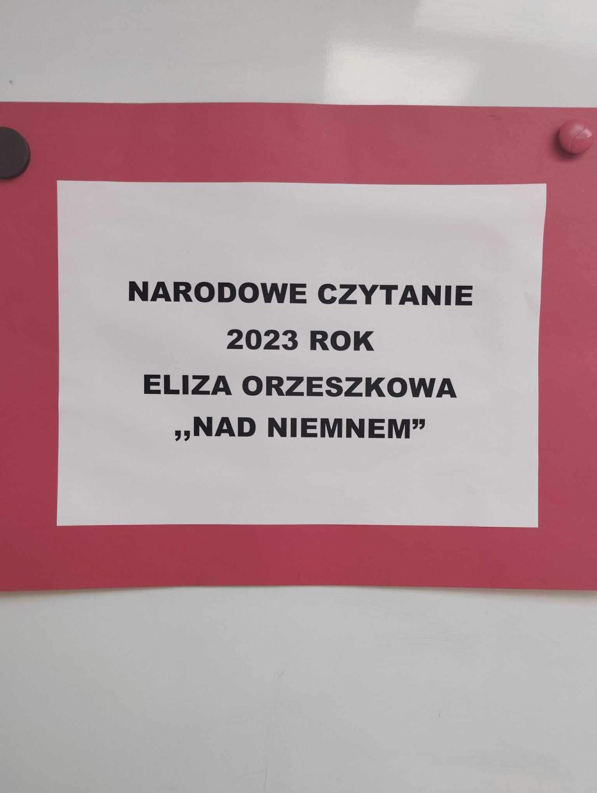 Narodowe Czytanie 2023